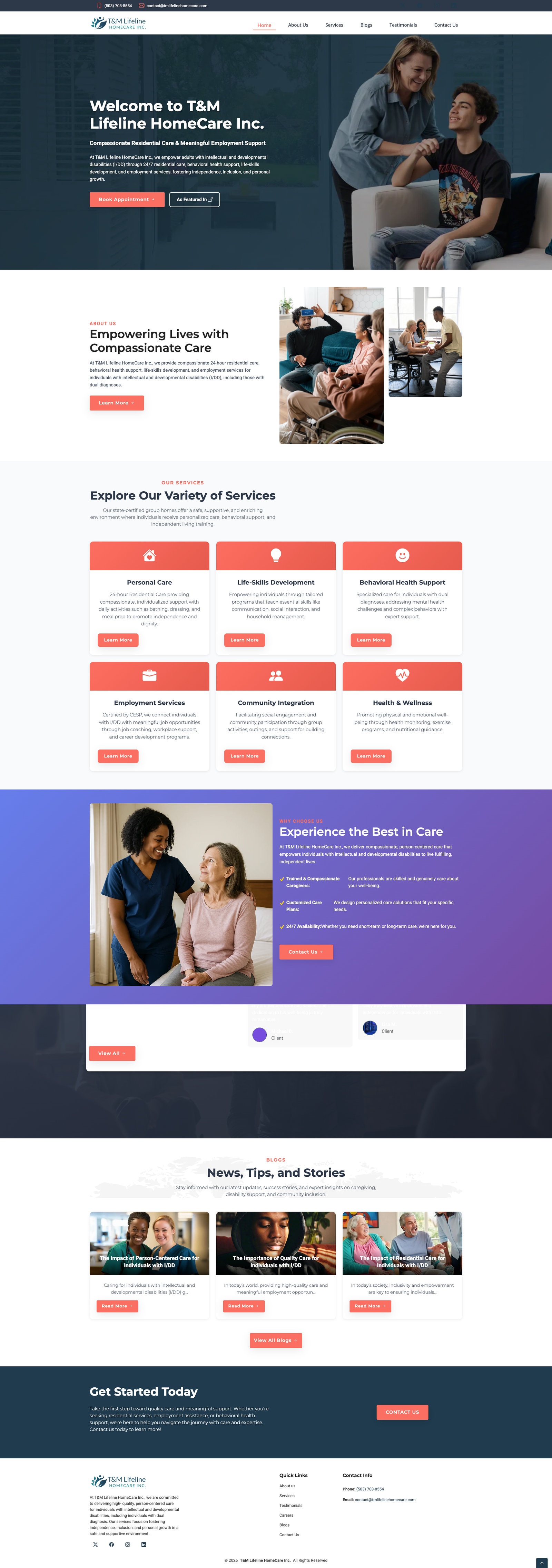 T&M LifeLine HomeCare